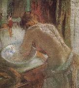 Edgar Degas Bathroom painting
